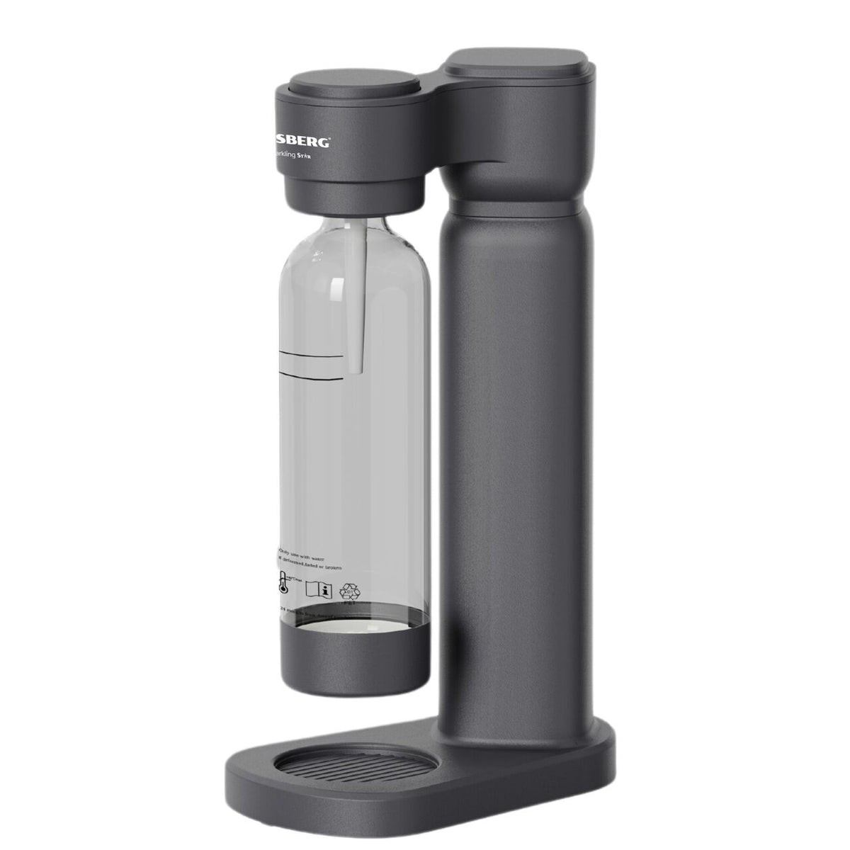 Aparat preparare Sifon HAUSBERG HB-6040GR, Recipient 1L, Eco-Friendly, Material ABS