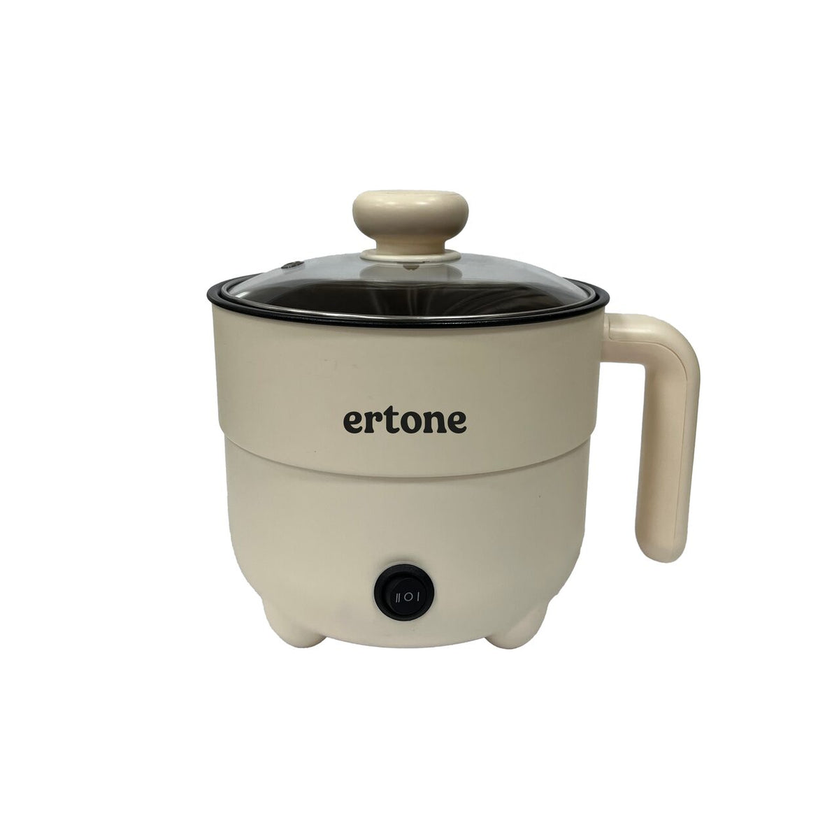ERTONE ERT935BJ mini elektromos edény - 1.5L - 600W - tapadásmentes bevonat - üvegfedél