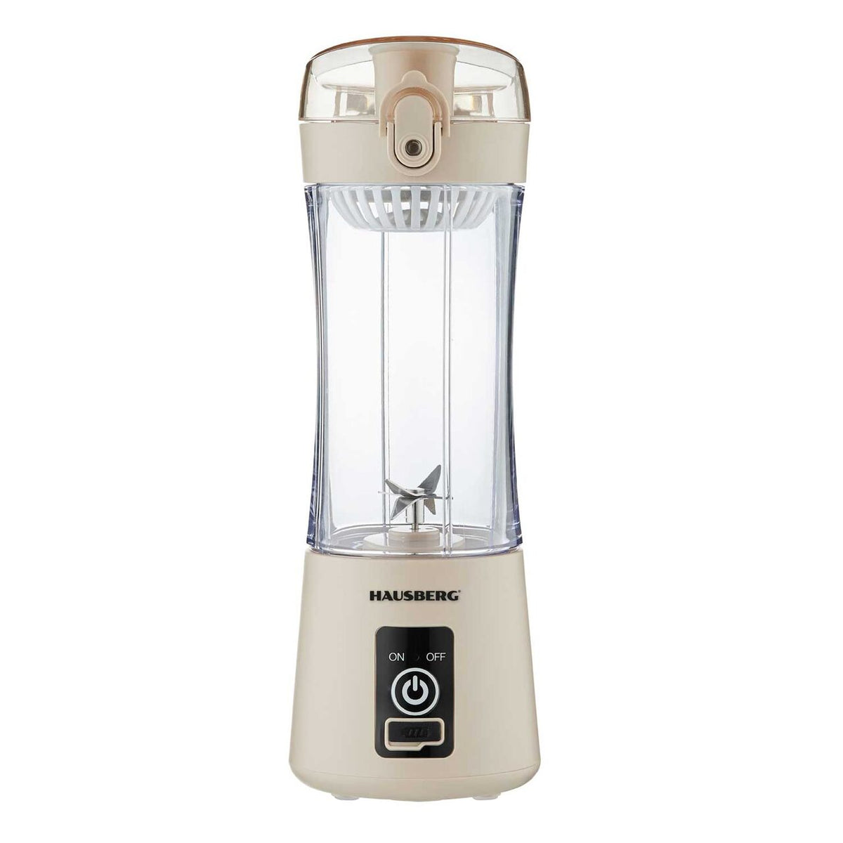 Hordozható smoothie készítő turmixgép 350 ml Hausberg HB7670BEJ