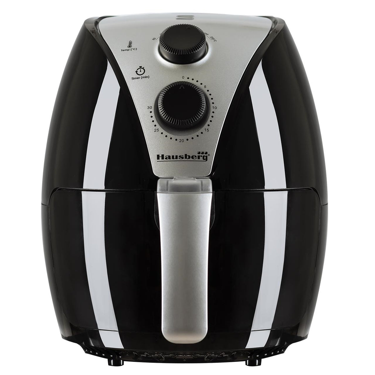 Hausberg HB-2250 Maestro Digitális Forrólevegős Fritőz, 1500W, 2.6 liter, Termosztát, Időzítő
