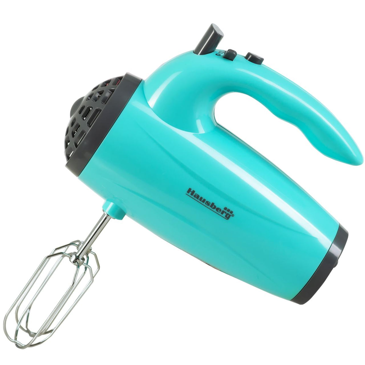 Hausberg HB-4119BL kézi mixer, 5 sebességfokozat, 300W teljesítmény, réz motor