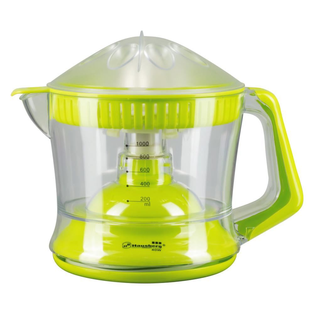 Hausberg HB-3323V elektromos citrusfacsaró, 40 W, kétirányú forgórendszer