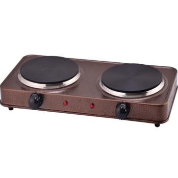 Ertone MN200MR elektromos főzőlap - 1500W - 2 égős - Barna