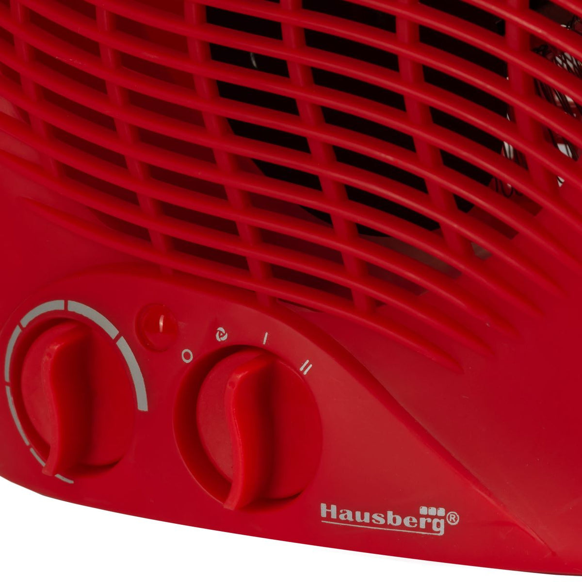 Hausberg HB-8500RS hősugárzó, 2000 W, 2 teljesítményfokozat, piros