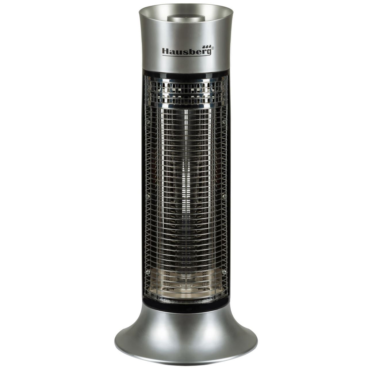 Hausberg HB-8750GR elektromos szénszálas hősugárzó, 900 W, 2 teljesítményfokozat, kültéri/beltéri, szürke