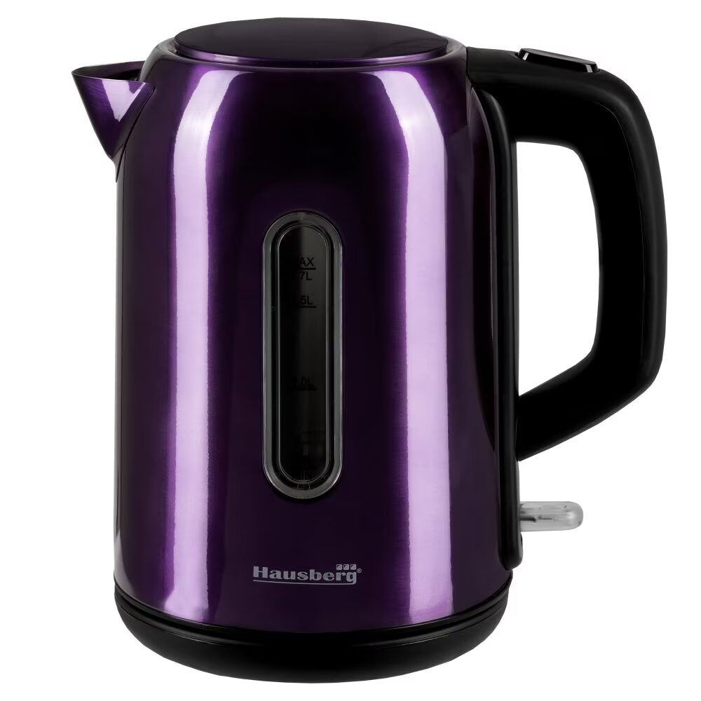 Hausberg HB-3608MV vízforraló, 2200 W, 1,7 l, inox, lila