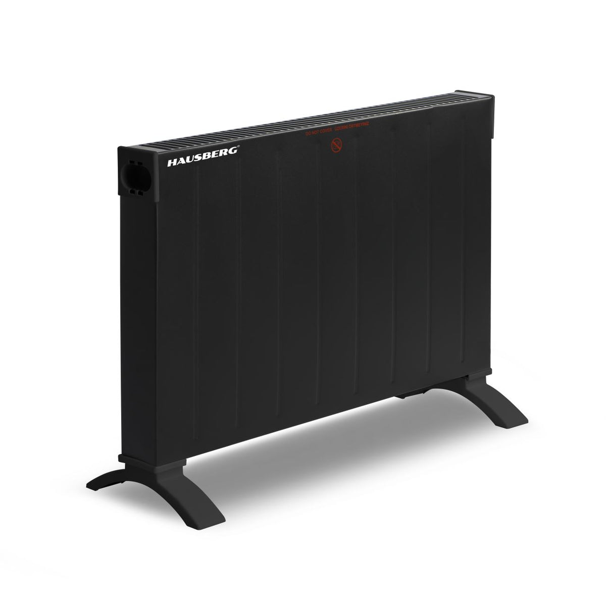 Hausberg HB-8204 elektromos konvektor, 2500W, 2 teljesítményfokozat, Borulás elleni védelem