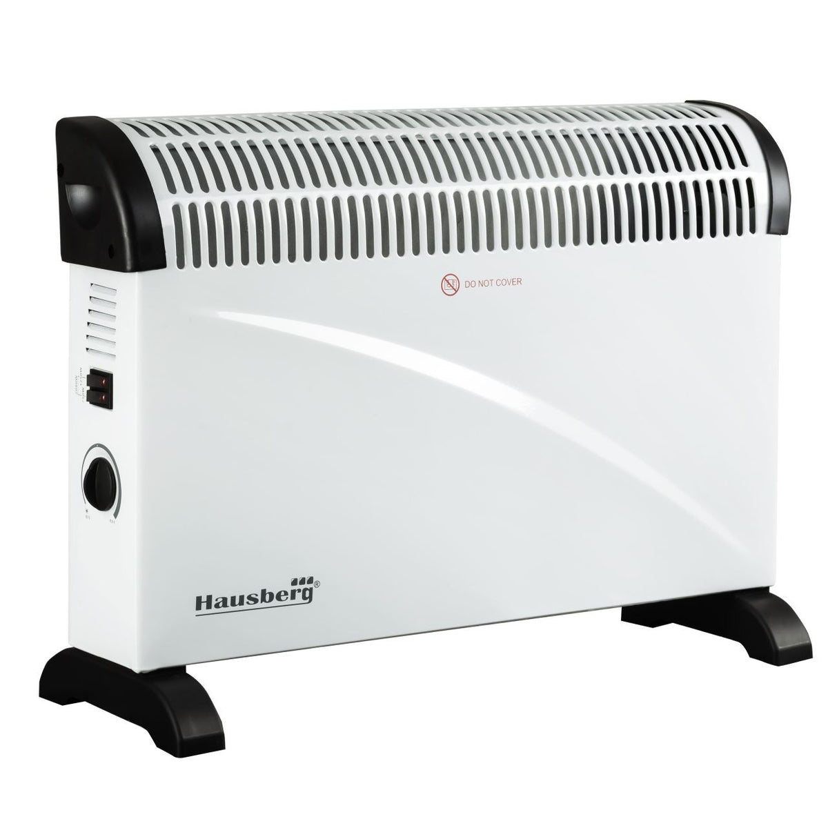 Hausberg HB-8200 elektromos konvektor, 2000 W, 3 teljesítményfokozat, állítható termosztát