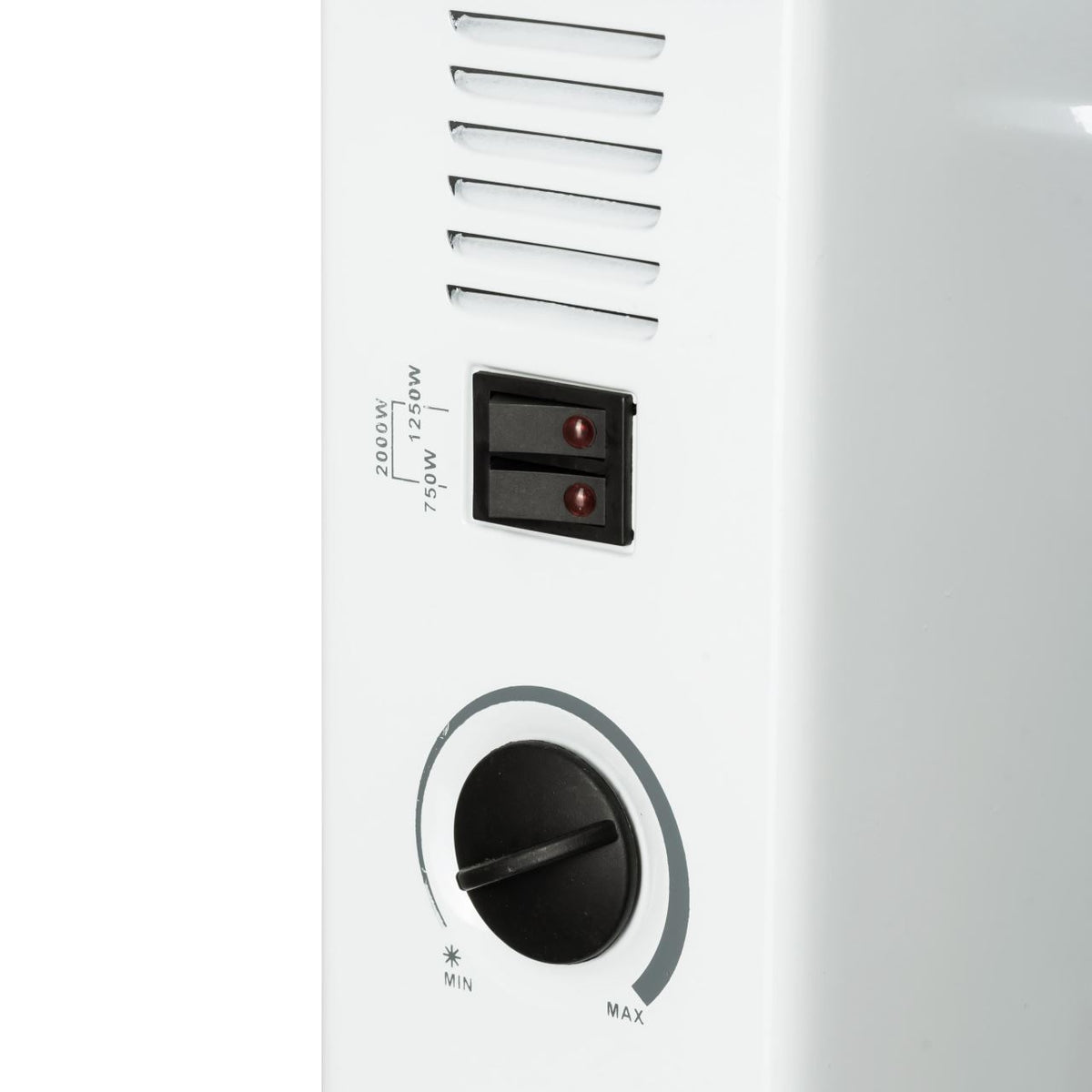 Hausberg HB-8200 elektromos konvektor, 2000 W, 3 teljesítményfokozat, állítható termosztát
