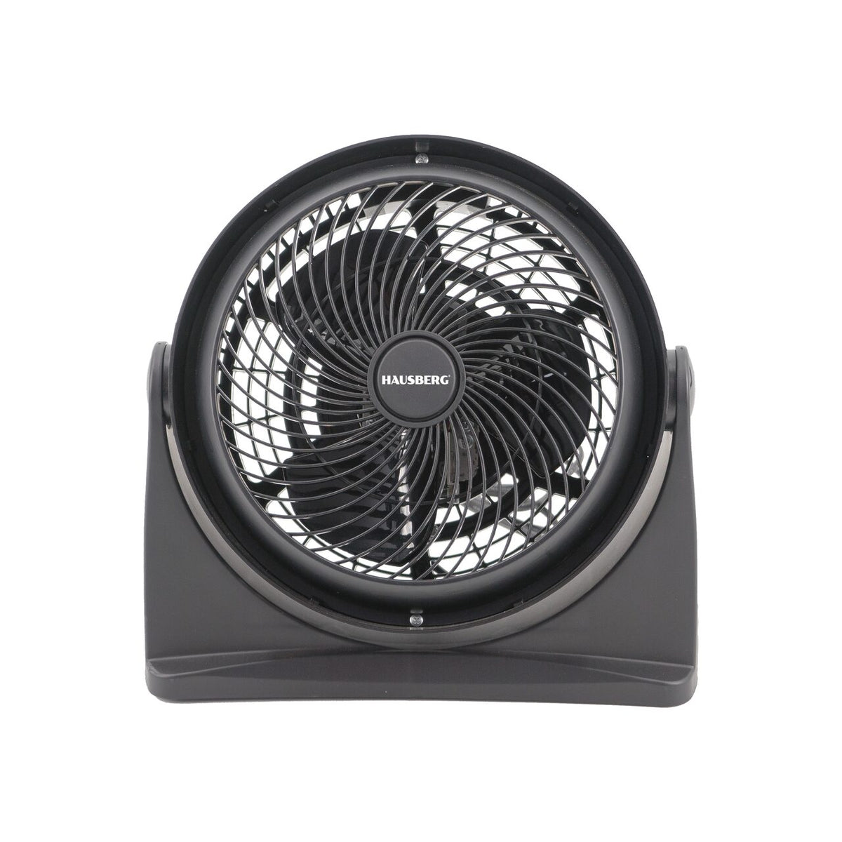 HAUSBERG HB-5910NG asztali ventilátor, 30W, 3 sebességfokozat, 23 cm átmérő, 90 fokban dönthető fej