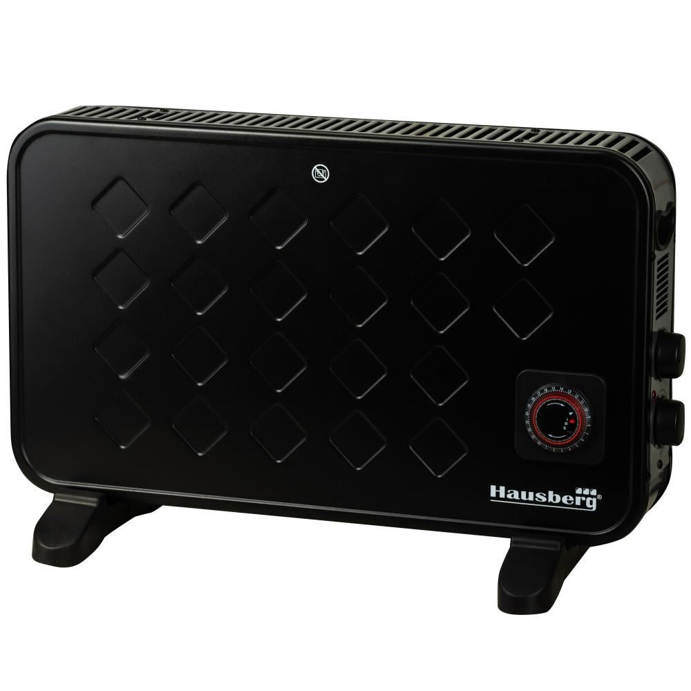 Luxus elektromos konvektor, HAUSBERG HB8210, 2000W teljesítmény, 2 fokozatú teljesítmény