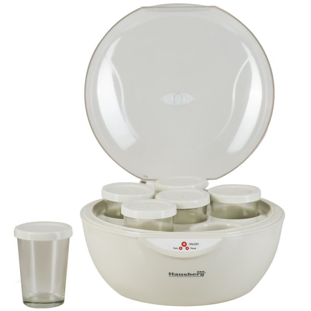 Hausberg HB2193 joghurtkészítő, 35 W, 5 x 150 ml-es csésze, termosztát