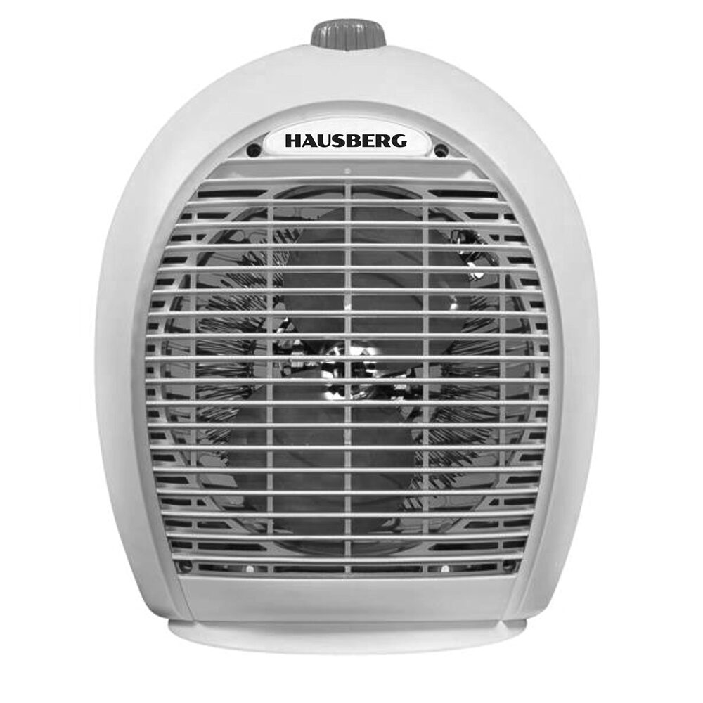 Hausberg HB-8504AB hősugárzó, 2000 W, 3 teljesítményfokozat, biztonsági rendszer, fehér