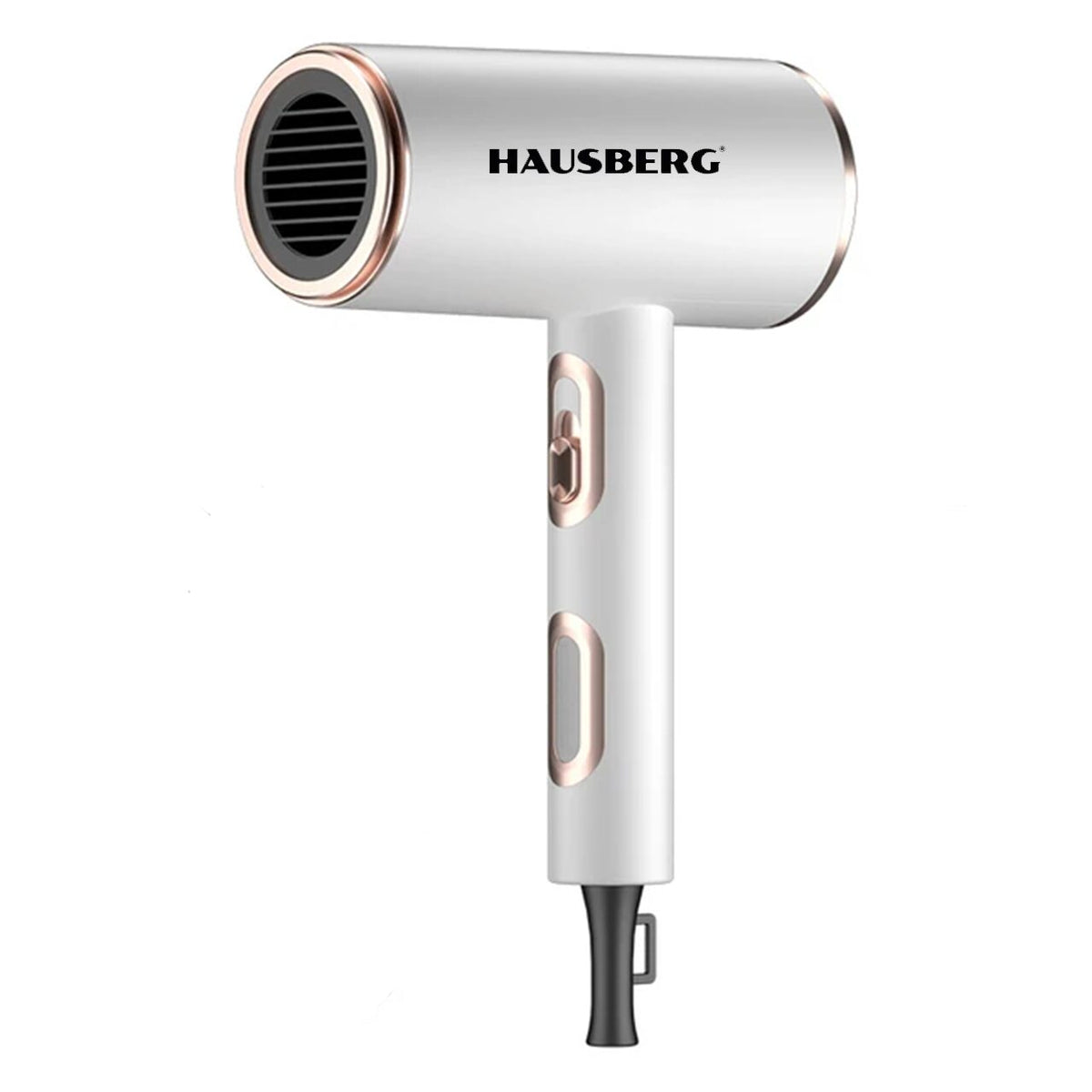 HAUSBERG HB-263AB hajszárító, 2200W, 2 sebességfokozat, 3 hőmérsékletfokozat, fehér
