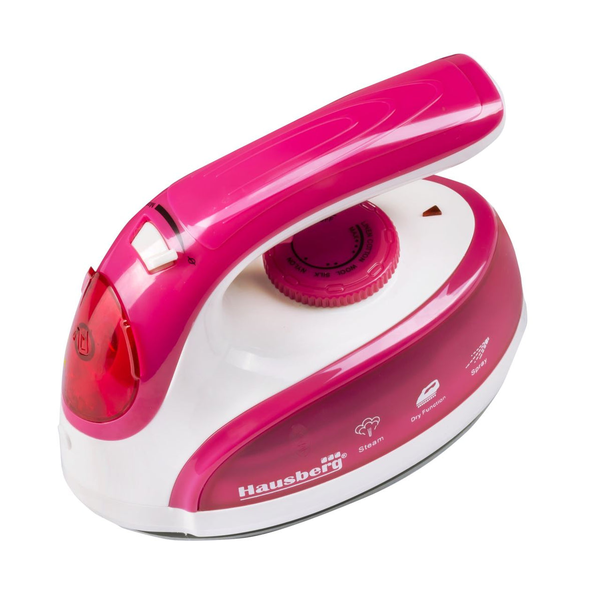 Hausberg HB-7910RS utazó vasaló, 800-1000W, 50 ml-es víztartály