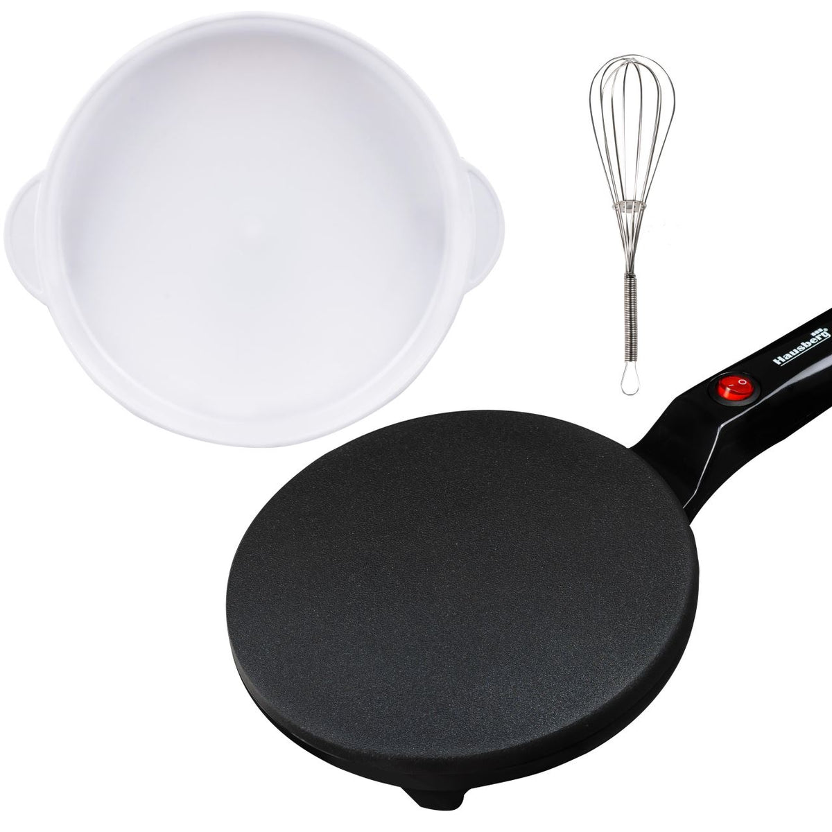 Hausberg HB-9910NG palacsintasütő, kompakt kialakítás, tapadásmentes felület