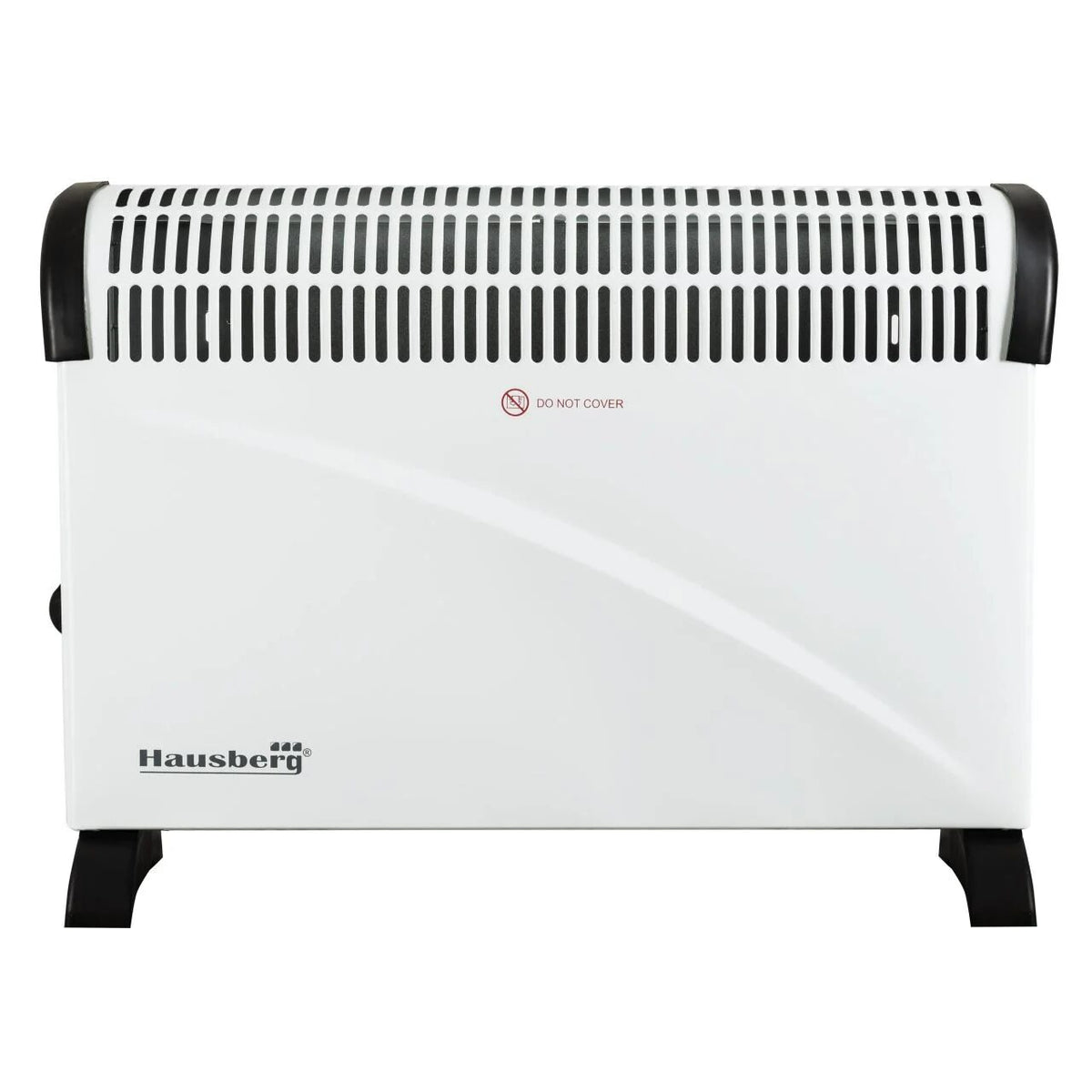 HAUSBERG HB-8206 elektromos konvektor, 3 teljesítményfokozat 750/1250/2000W, állítható termosztát, túlmelegedés elleni védelem, működésjelző lámpa