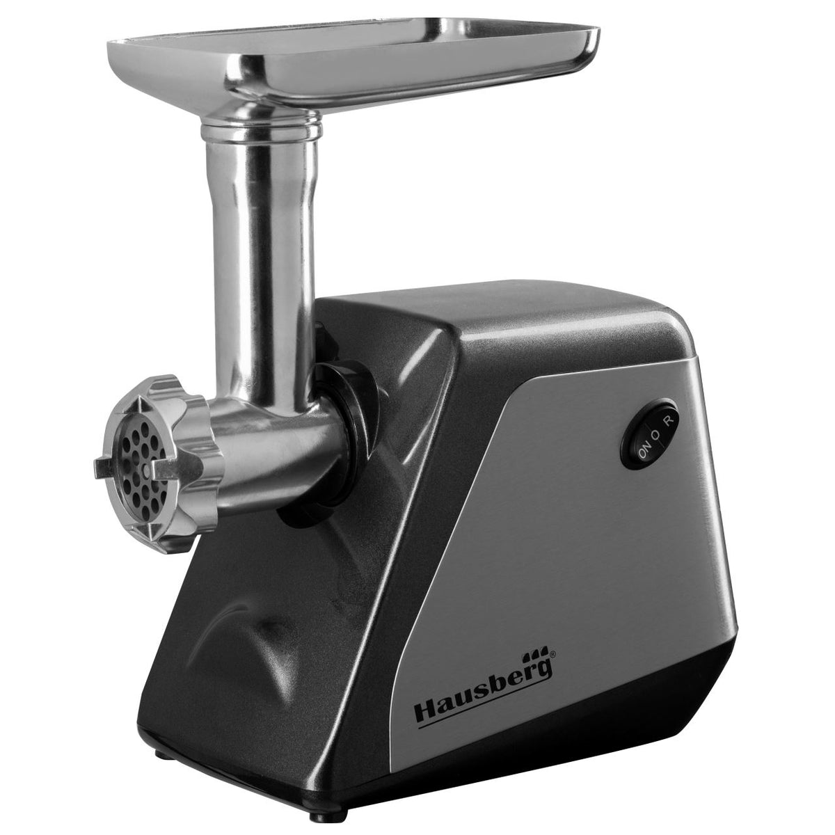 Hausberg HB3450 elektromos húsdaráló, 1600 W, piros tartozékokkal