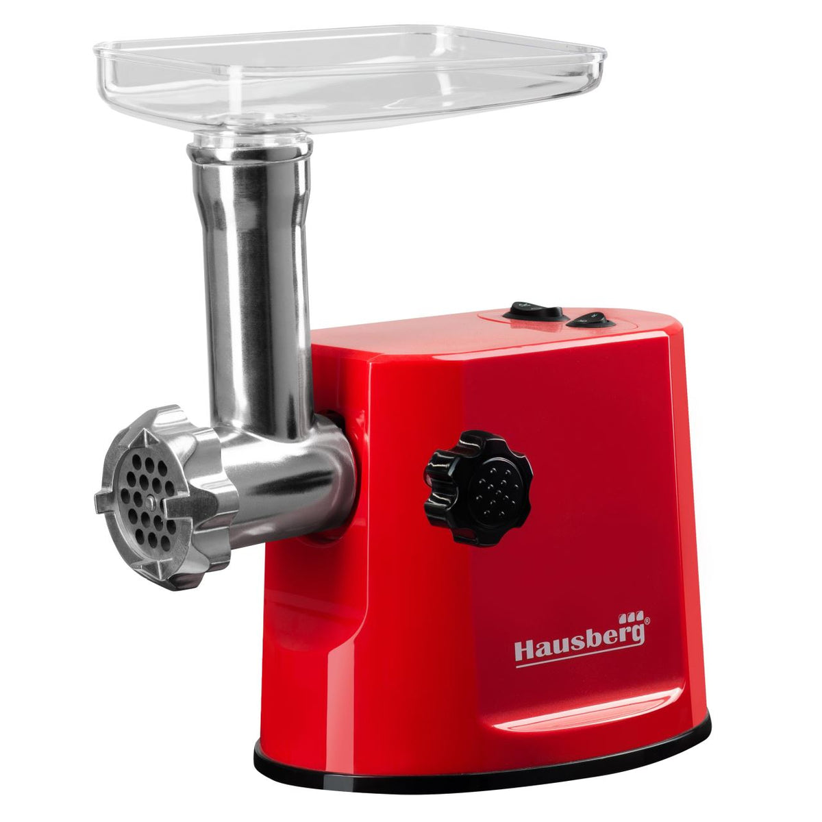 Hausberg HB-3415RS húsdaráló, 1000 W, 1 kg/perc, piros