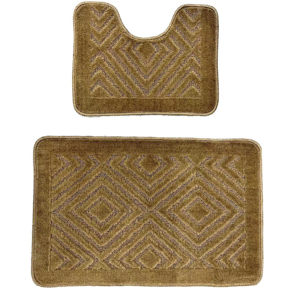 HAUSBERG HB-H435MR, 2 db fürdőszobaszőnyeg, textil, 46x72/46x35 cm