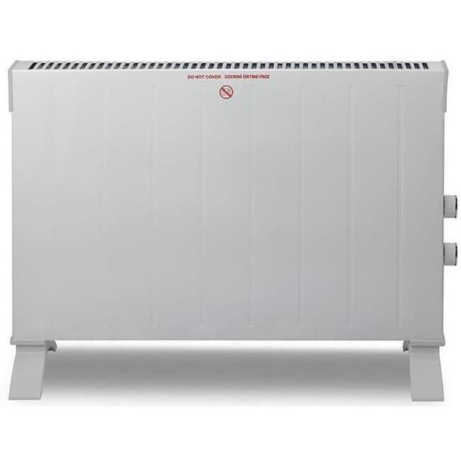 KUMTEL Luxell C2947 elektromos konvektor, 2500W, állítható termosztát, biztonsági rendszer, csendes működés