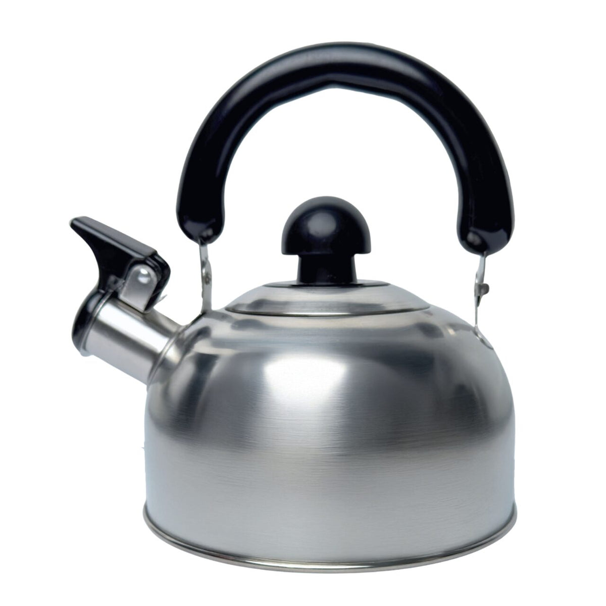 HAUSBERG HB-H464IN rozsdamentes acél teáskanna, síppal, gáz, kerámia, elektromos és indukciós főzőlapra, 1,6 liter űrtartalom