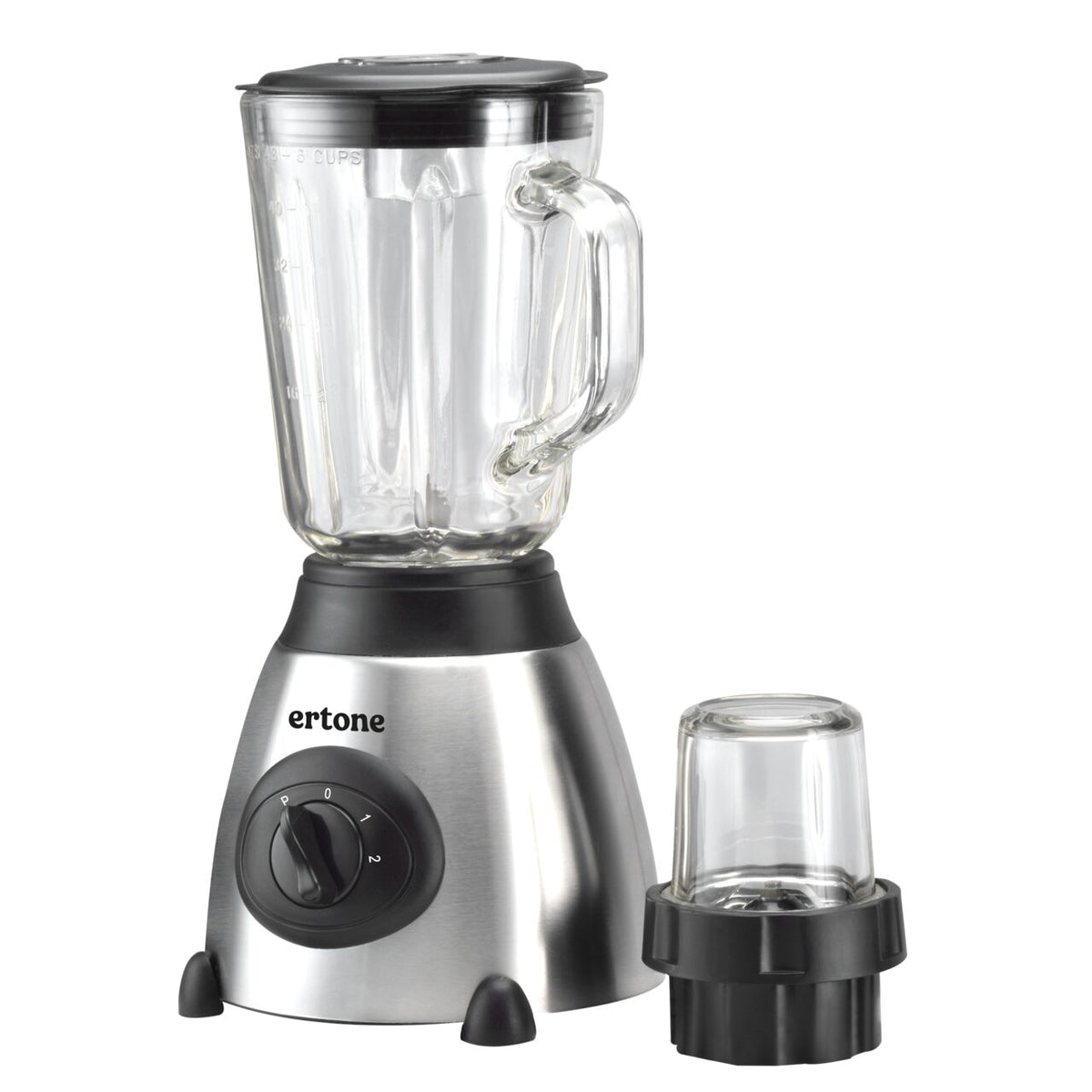 Blender darálóval ERTONE ERT255IN, üvegtál 1.5L, 400W, 2 sebesség + Pulse funkció