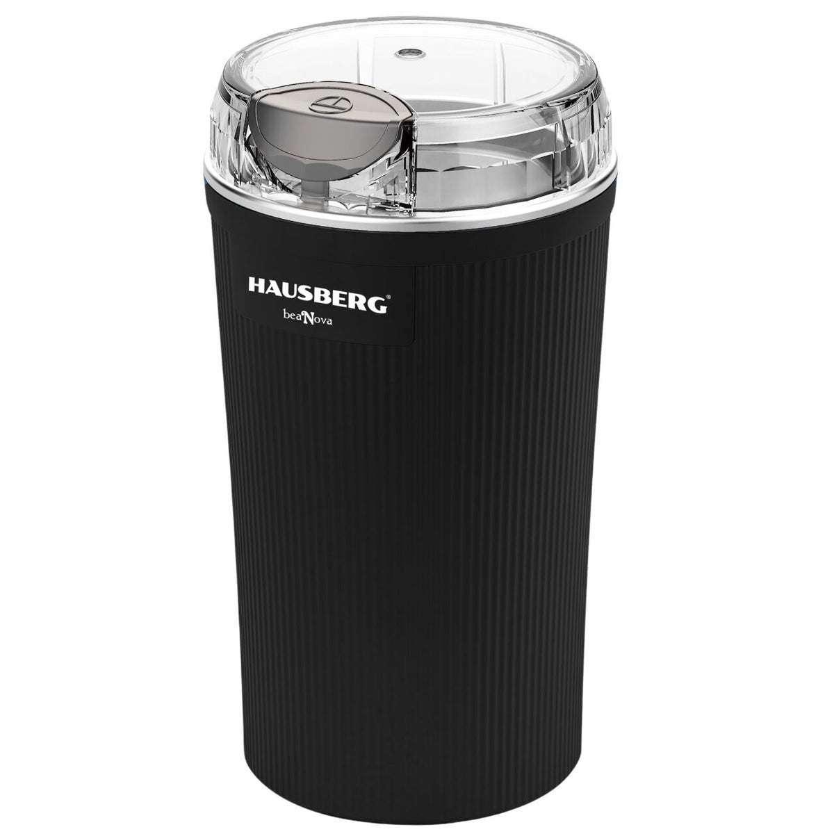 Kávédaráló HAUSBERG HB-7561NG, 80g, 200W, rozsdamentes acél pengék, légmentesen záródó fedél
