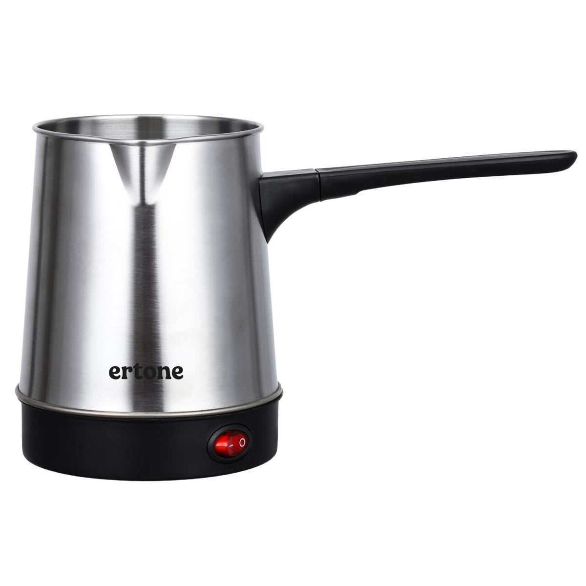 ERTONE ERT941IN rozsdamentes acél vízforraló, 0,8 l, 600–800 W, szárazonforrás elleni védelem