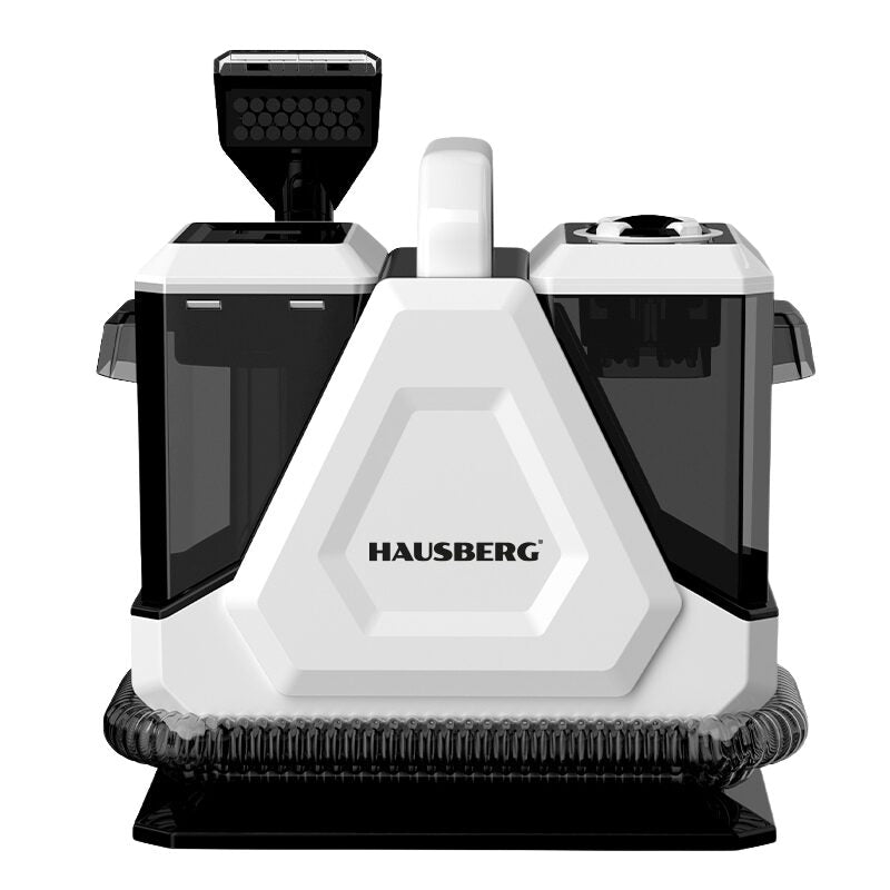 HAUSBERG HB-2898AB nedves/száraz szőnyeg-, kanapé- és kárpittisztító porszívó, 800 W, dupla víztartály, tartozékokkal