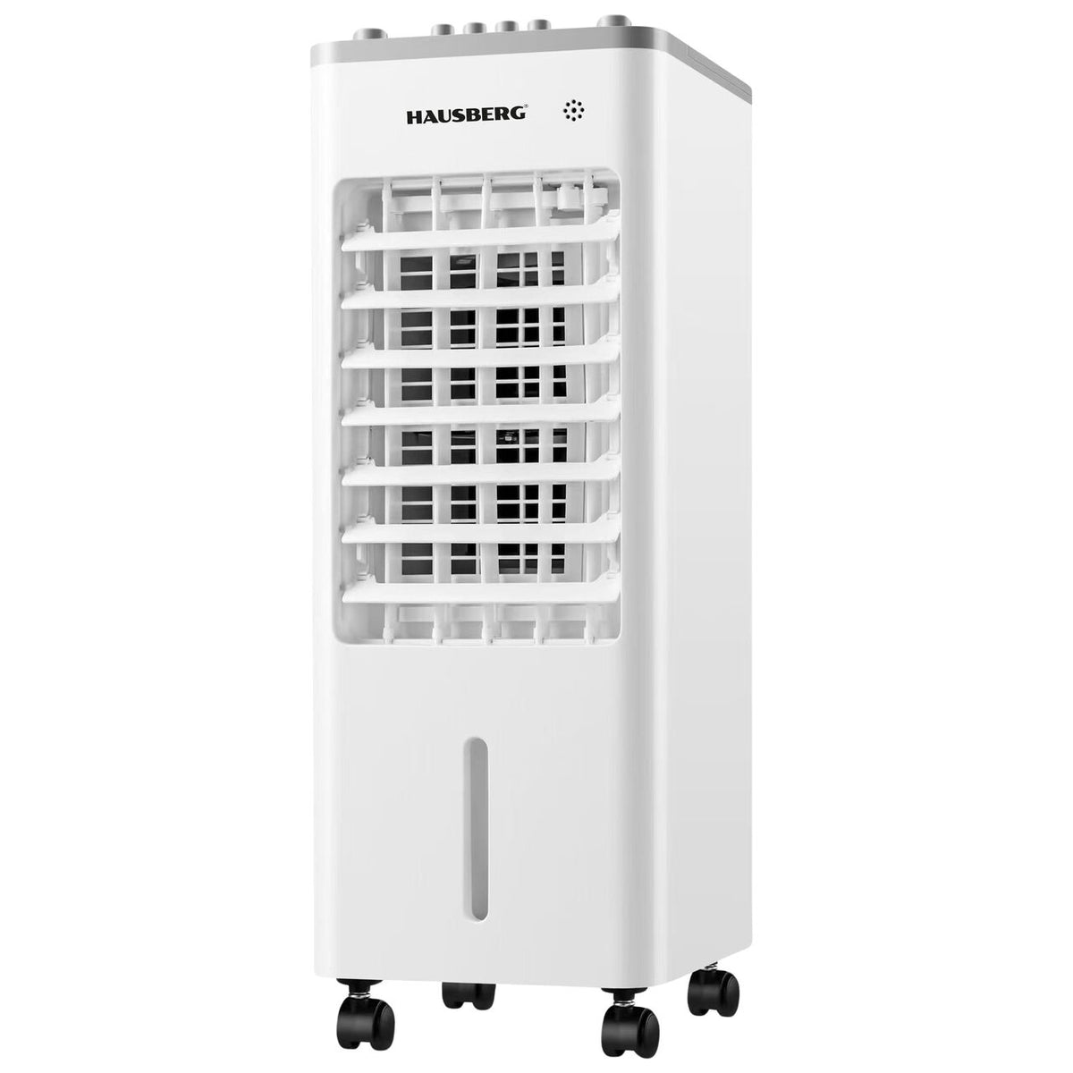 Hausberg 5055AB HB-EKO elektromos léghűtő, 70W, 4.2L-es tartály, 3 sebességfokozat, fehér/kék