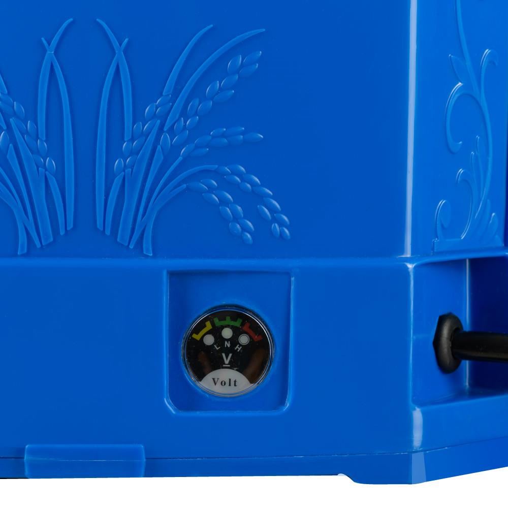 Tatta TP-2022A háti permetező (vermorel), akkumulátoros, 12V 8Ah, 1A töltő, 3.6 lpm motor, 20L-es tartály