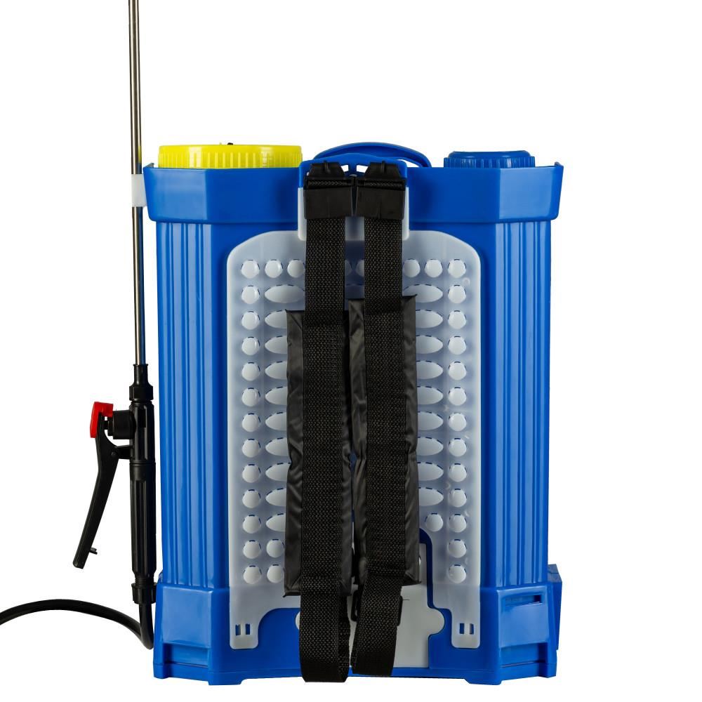 Tatta TP-2022A háti permetező (vermorel), akkumulátoros, 12V 8Ah, 1A töltő, 3.6 lpm motor, 20L-es tartály
