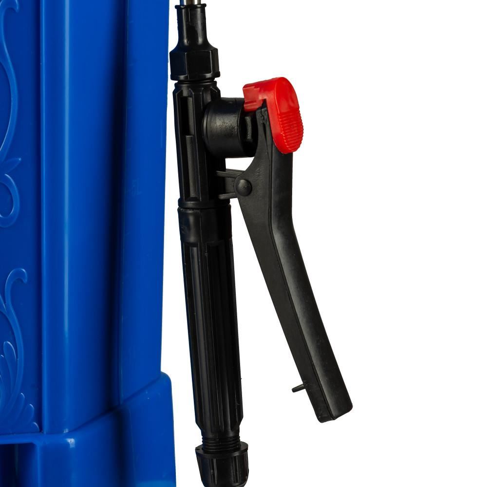 Tatta TP-2022A háti permetező (vermorel), akkumulátoros, 12V 8Ah, 1A töltő, 3.6 lpm motor, 20L-es tartály