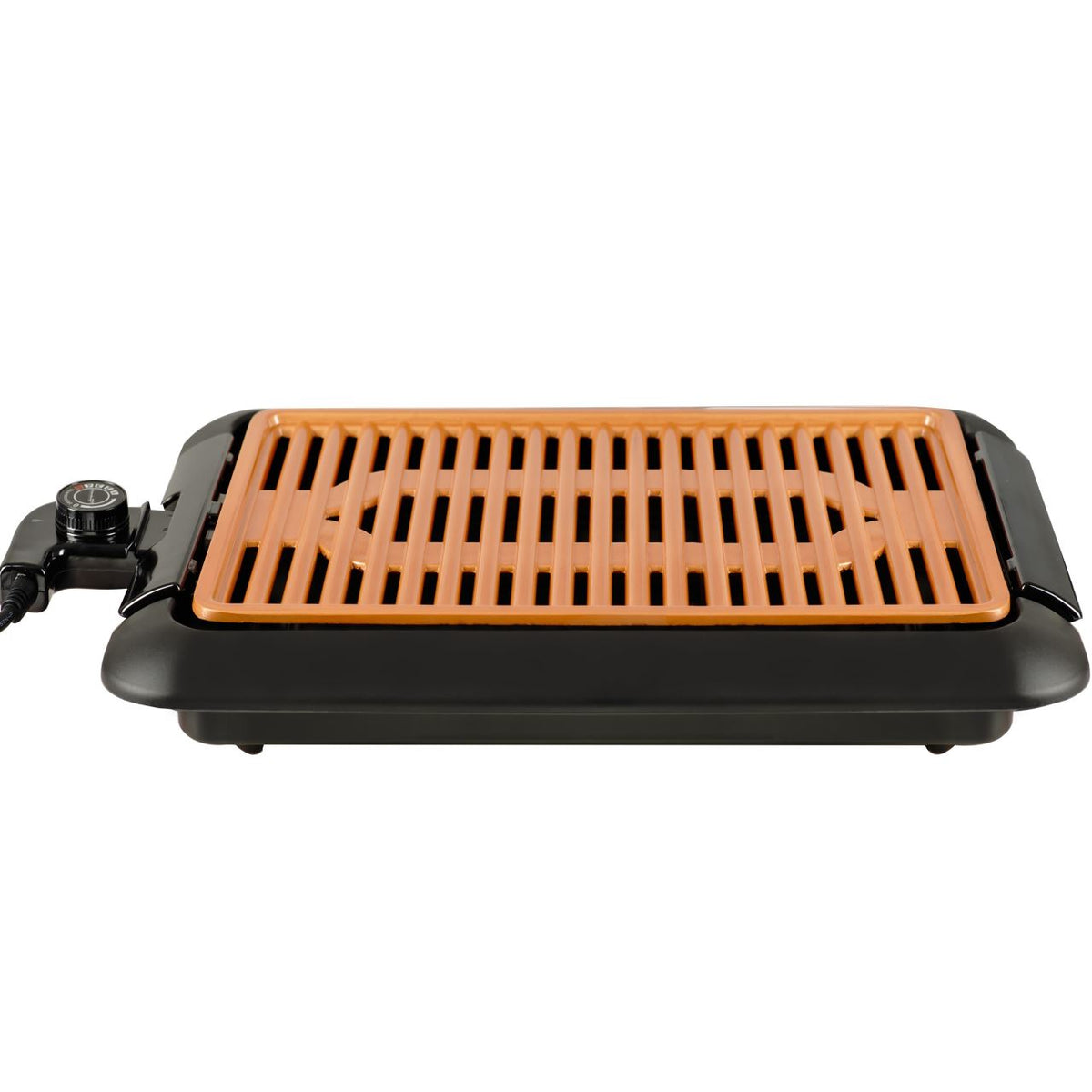 Hausberg HB-536 elektromos grill- tapadásmentes felület- levehető- barna