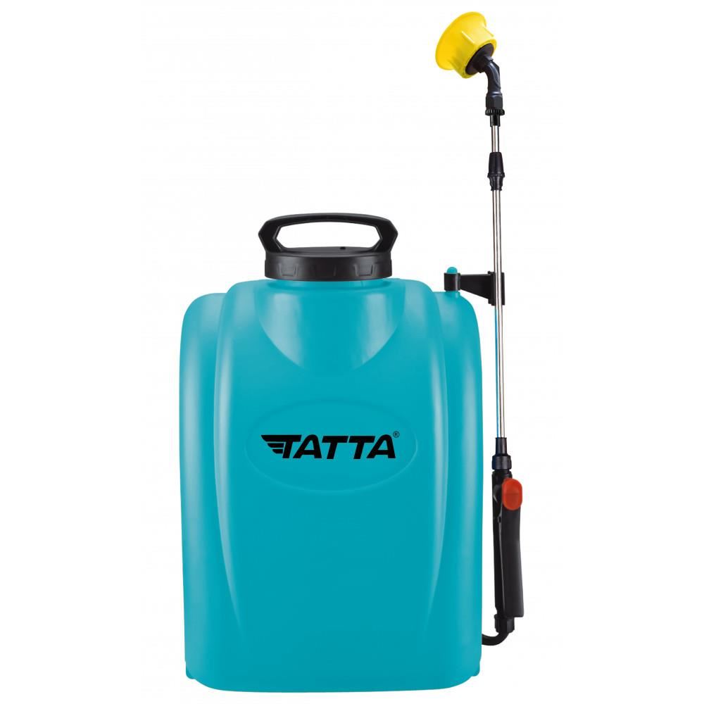 Tatta TP-1830A akkumulátoros permetező, 12V 8Ah, 1A töltő, 3.6 l/perc motor, háti tartály, 16L