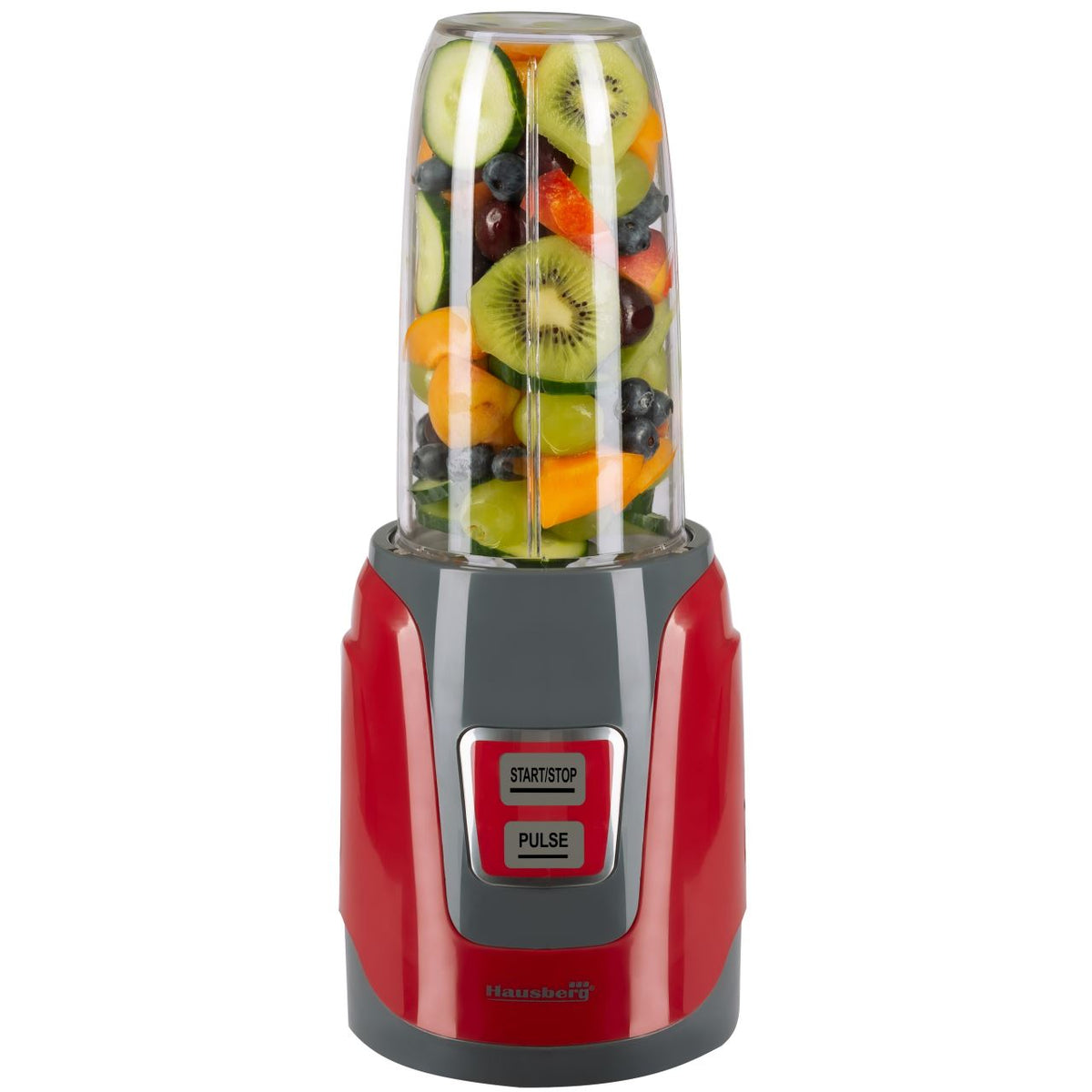 Hausberg HB-7675RS Rosu turmixgép, 1000W teljesítmény, 1000ml kapacitás, réz motor