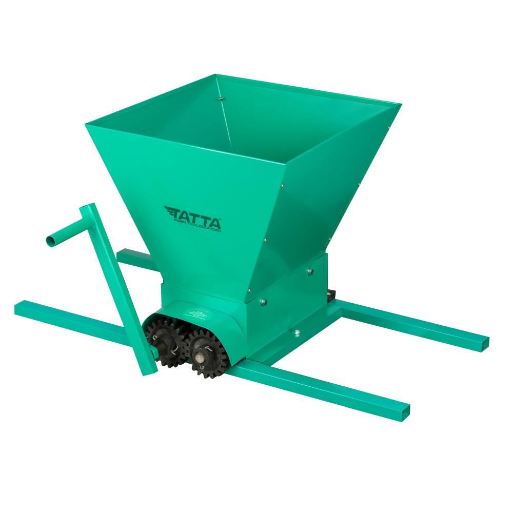 Tatta TZ-1802 VR szőlőzúzó, zúzási kapacitás 300 kg/óra, 25L-es tartály, vas