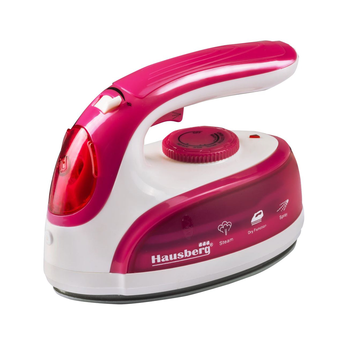Hausberg HB-7910RS utazó vasaló, 800-1000W, 50 ml-es víztartály