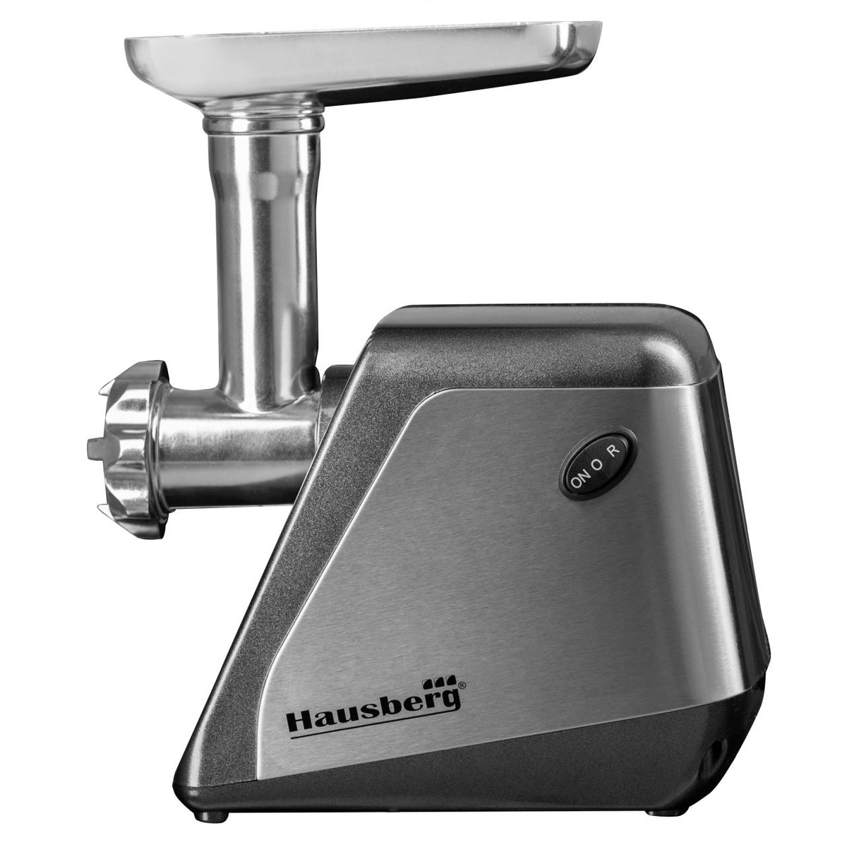 Hausberg HB3450 elektromos húsdaráló, 1600 W, piros tartozékokkal