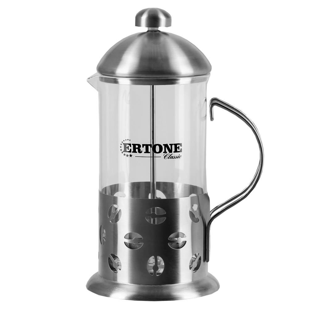 ERT-MN 126 ERTONE üveg teafőző/kávéfőző, rozsdamentes acél szűrővel, 350 ml
