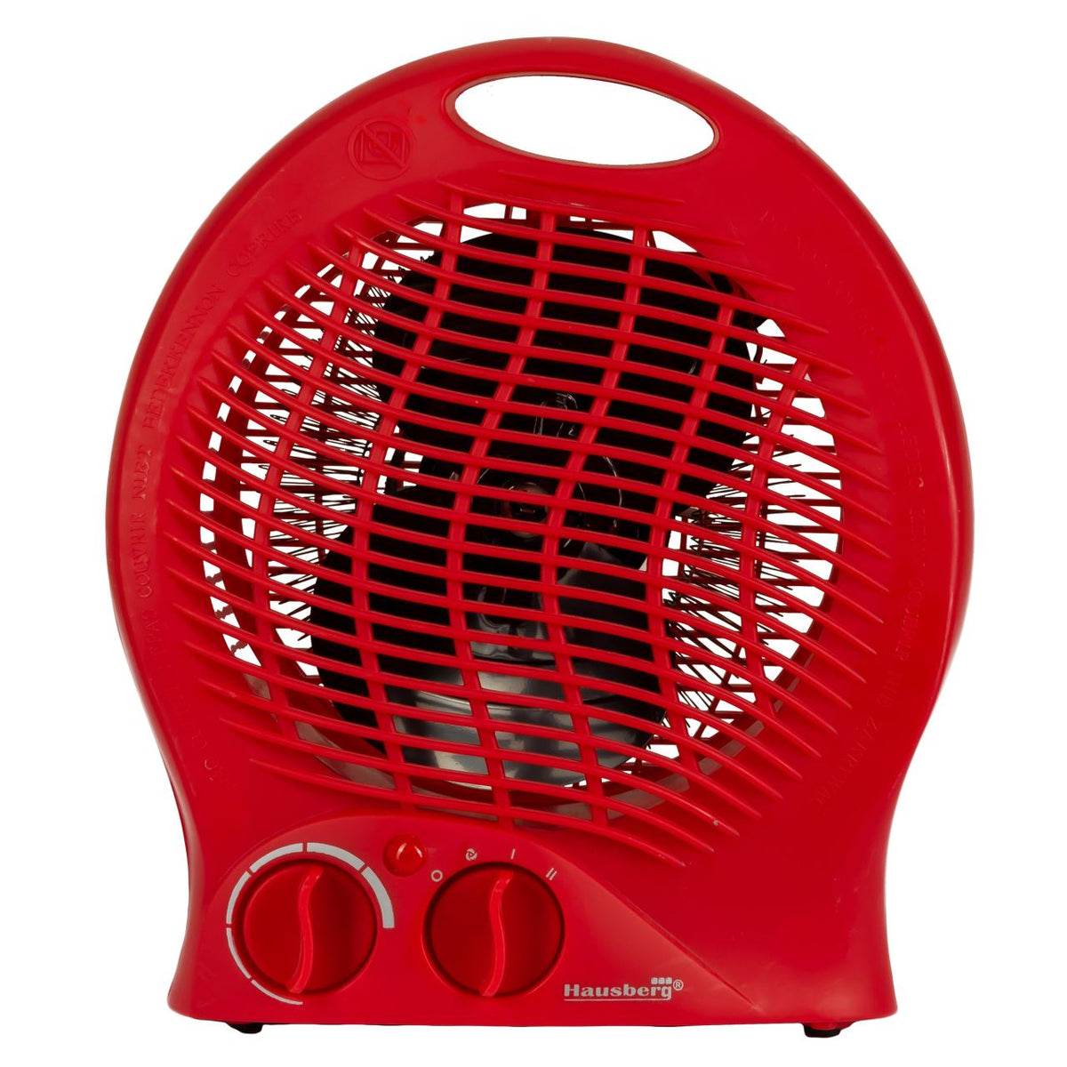 Hausberg HB-8500RS hősugárzó, 2000 W, 2 teljesítményfokozat, piros