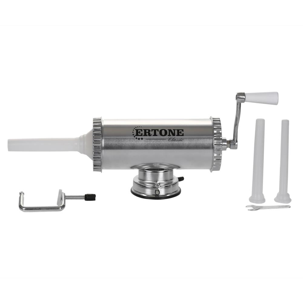 ERTONE MN-485 kolbásztöltő, 2.5 kg kapacitás, rozsdamentes acél