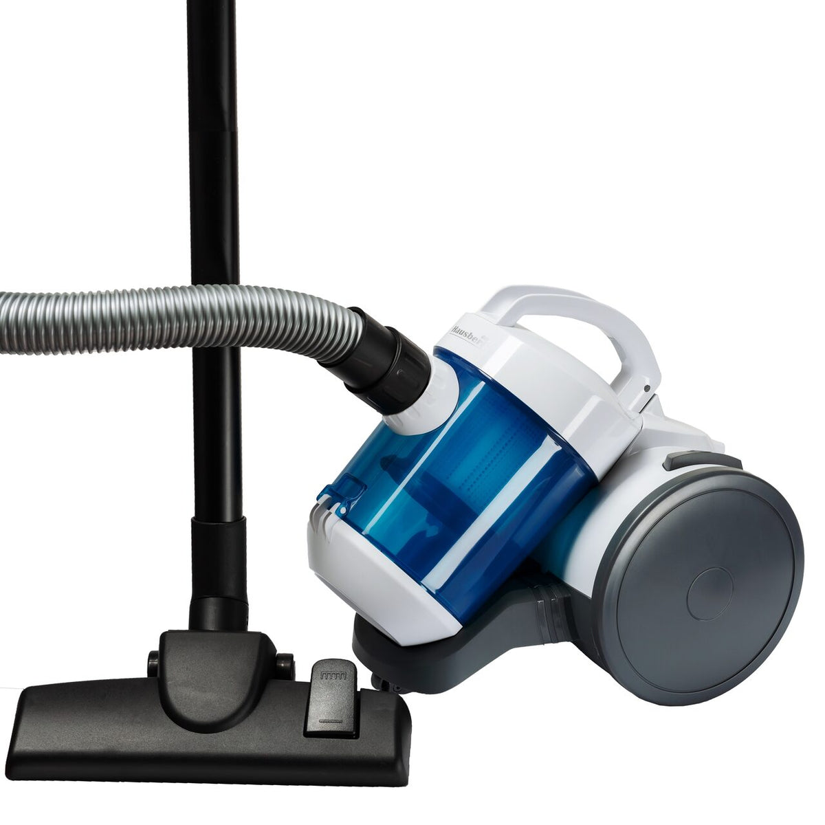 Porzsák nélküli porszívó Hausberg HB-2040BL, 1000 W, 1.2 L, HEPA szűrő, 5M kábelhossz