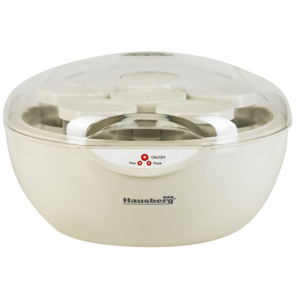 Hausberg HB2193 joghurtkészítő, 35 W, 5 x 150 ml-es csésze, termosztát