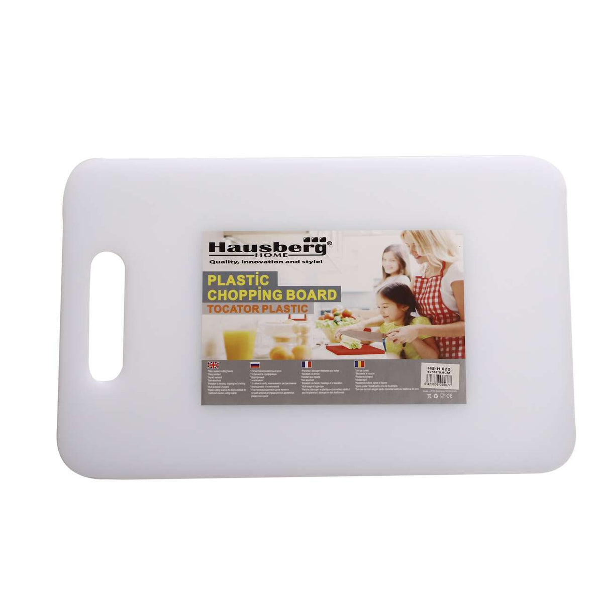 VÁGÓDESZKA 40*25 CM HAUSBERG HB-H622