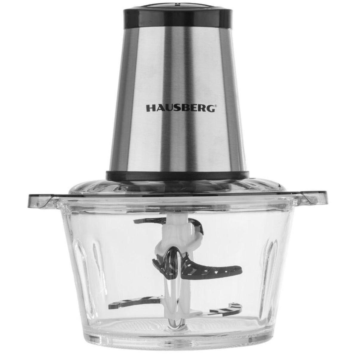 Hausberg HB-4505 aprító, 400W, 2L tál, aprít, vág, darál, kever
