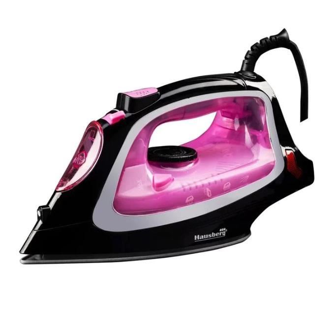 HAUSBERG HB-7841RZ vasaló, 2300W, kerámia talp, gőzlöket 18g/perc, 280 ml tartály