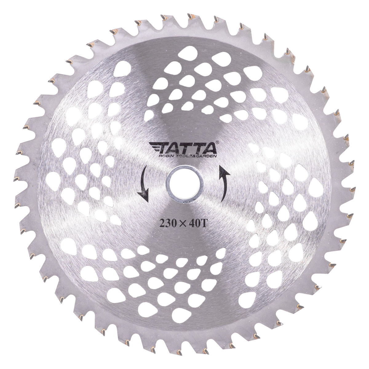 Tatta TT-1001 körfűrészlap fűkaszához, vidia fogazású, 230x40T, fűhöz