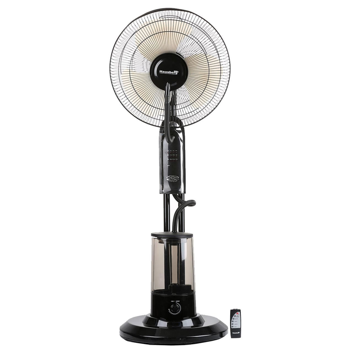HAUSBERG HB5600NG párásító ventilátor, 90W, 300 ml/óra, 3 sebességfokozat, időzítő, távirányító
